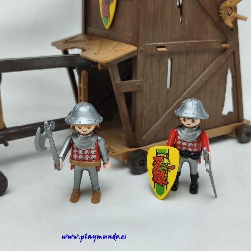 PLAYMOBIL 3887 TORRE DE ASALTO MEDIEVAL (AÑO 1997 - 2004) [7]