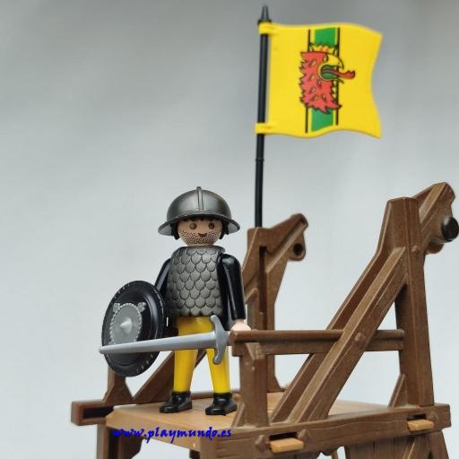 PLAYMOBIL 3887 TORRE DE ASALTO MEDIEVAL (AÑO 1997 - 2004) [5]