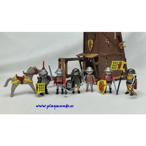 PLAYMOBIL 3887 TORRE DE ASALTO MEDIEVAL (AÑO 1997 - 2004) [4]