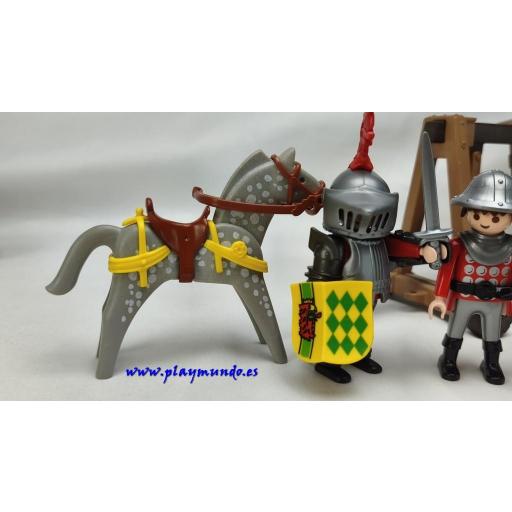 PLAYMOBIL 3887 TORRE DE ASALTO MEDIEVAL (AÑO 1997 - 2004) [2]