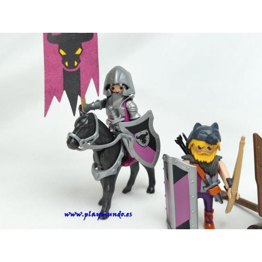 PLAYMOBIL  4437 TROPA DE ATAQUE BARBARA (AÑO 2005) [2]