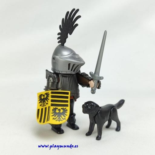 PLAYMOBIL 3890 CABALLERO AGUILA CON PERRO (1997 - 2004) [0]
