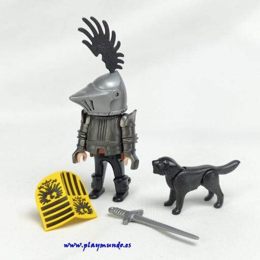 PLAYMOBIL 3890 CABALLERO AGUILA CON PERRO (1997 - 2004) [1]