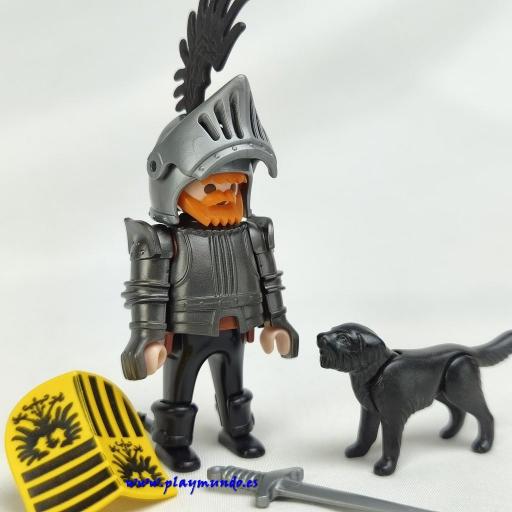 PLAYMOBIL 3890 CABALLERO AGUILA CON PERRO (1997 - 2004) [2]