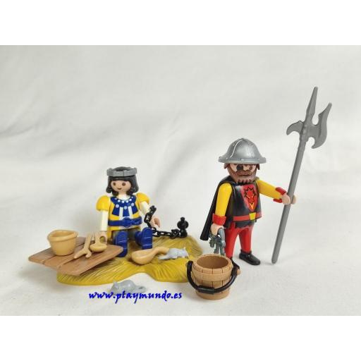 PLAYMOBIL 3328 PRINCIPE PRISIONERO (AÑO 2004) [0]