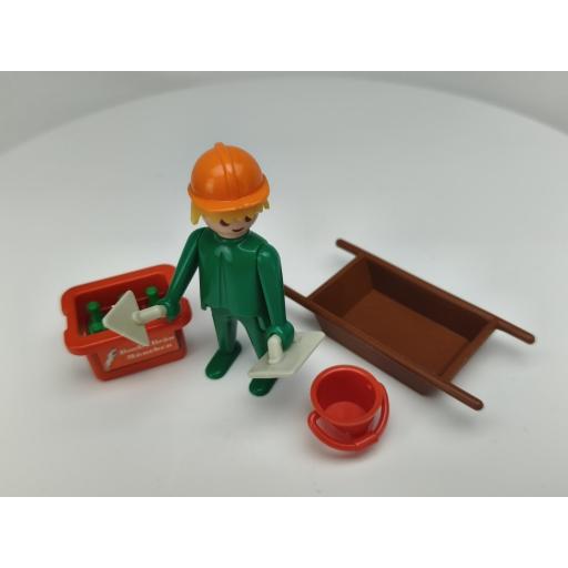 PLAYMOBIL 3312 OPERARIO DE CONSTRUCCION (AÑO 1976) [1]