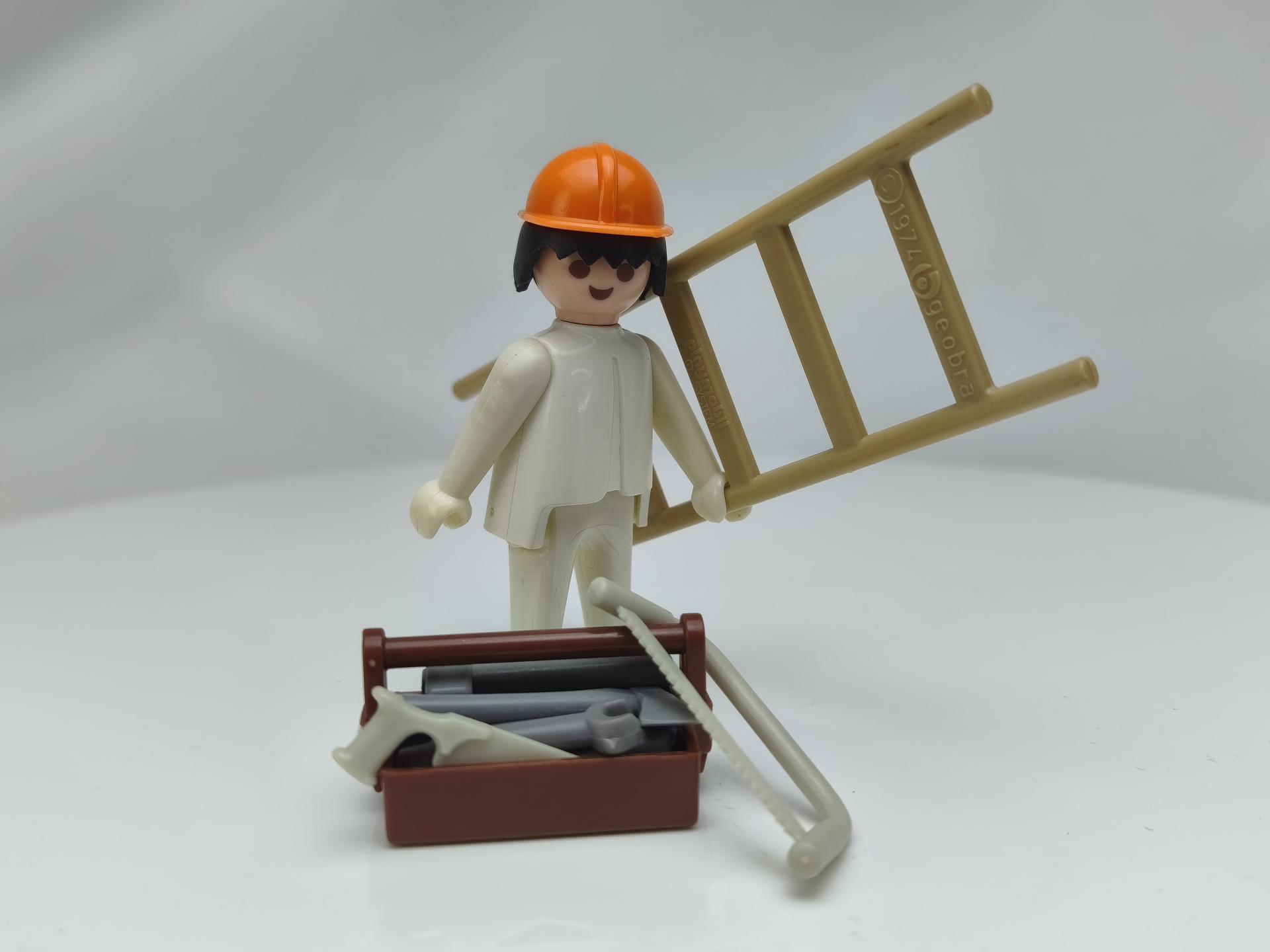 PLAYMOBIL 3311 OPERARIO DE CONSTRUCCION (AÑO 1976)