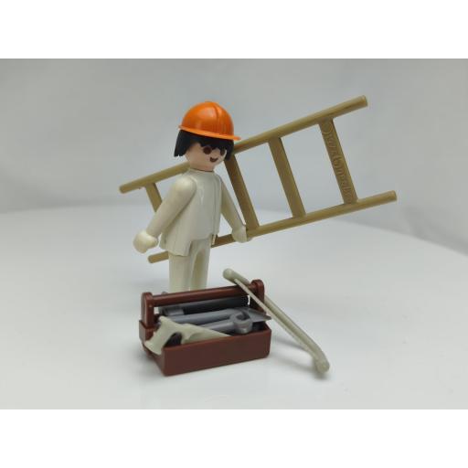 PLAYMOBIL 3311 OPERARIO DE CONSTRUCCION (AÑO 1976) [1]
