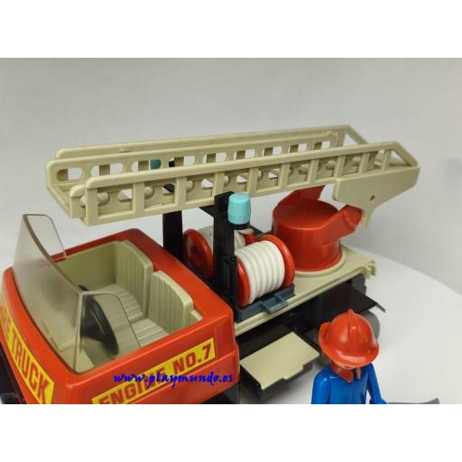 PLAYMOBIL 3236 CAMION DE BOMBEROS (AÑO 1976 - 1978)  [5]