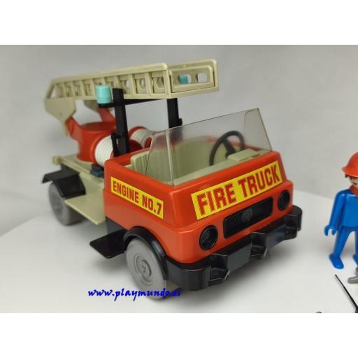 PLAYMOBIL 3236 CAMION DE BOMBEROS (AÑO 1976 - 1978)  [3]