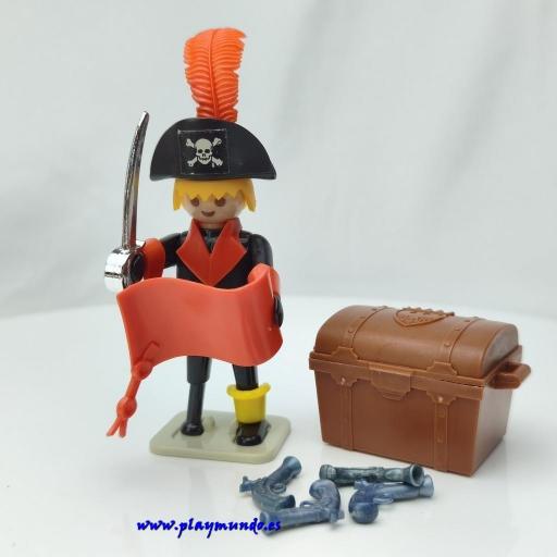 PLAYMOBIL 3385 CAPITAN PIRATA (AÑO 1980) [0]