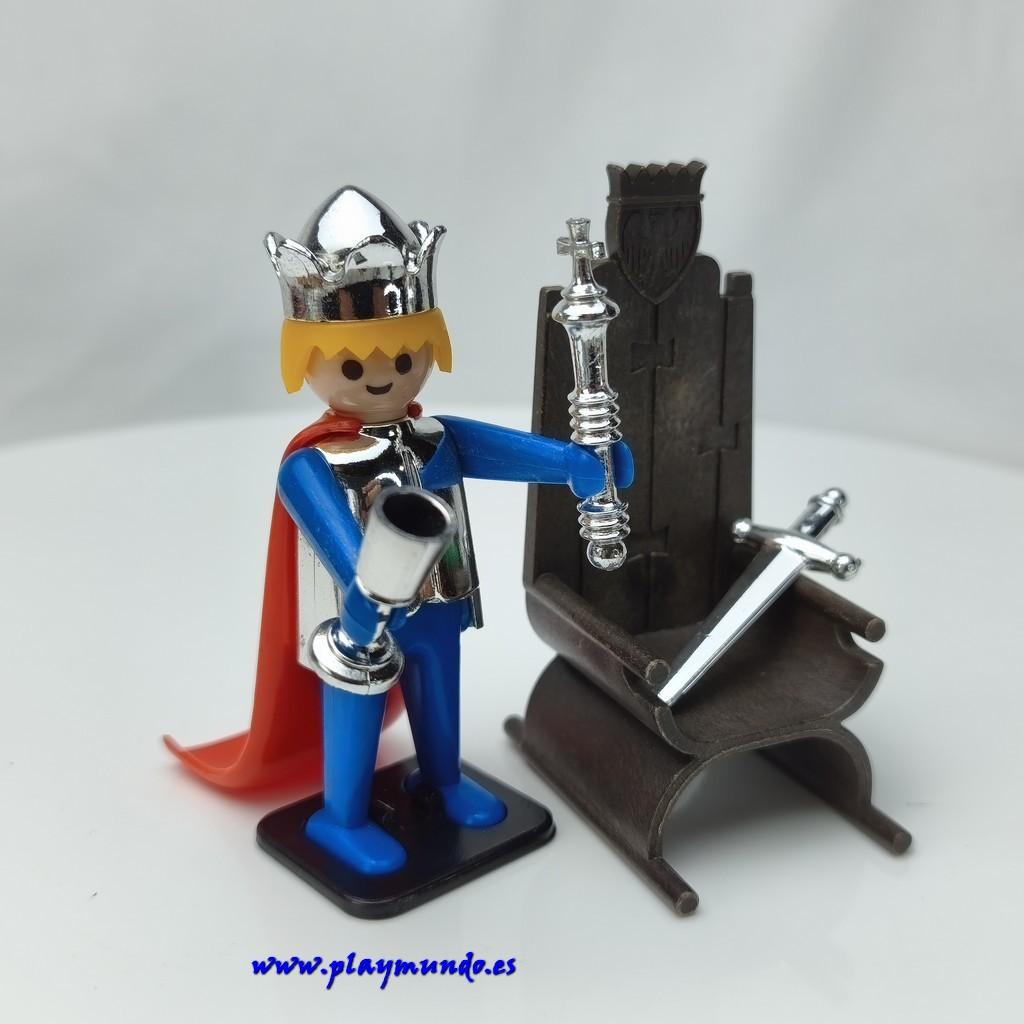PLAYMOBIL 3331 REY MEDIEVAL (Corona versión 2 - año 1976 )