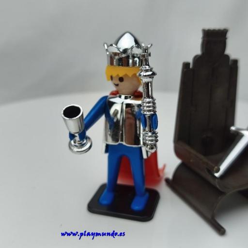 PLAYMOBIL 3331  REY MEDIEVAL (Corona versión 2 - año 1976 ) [1]