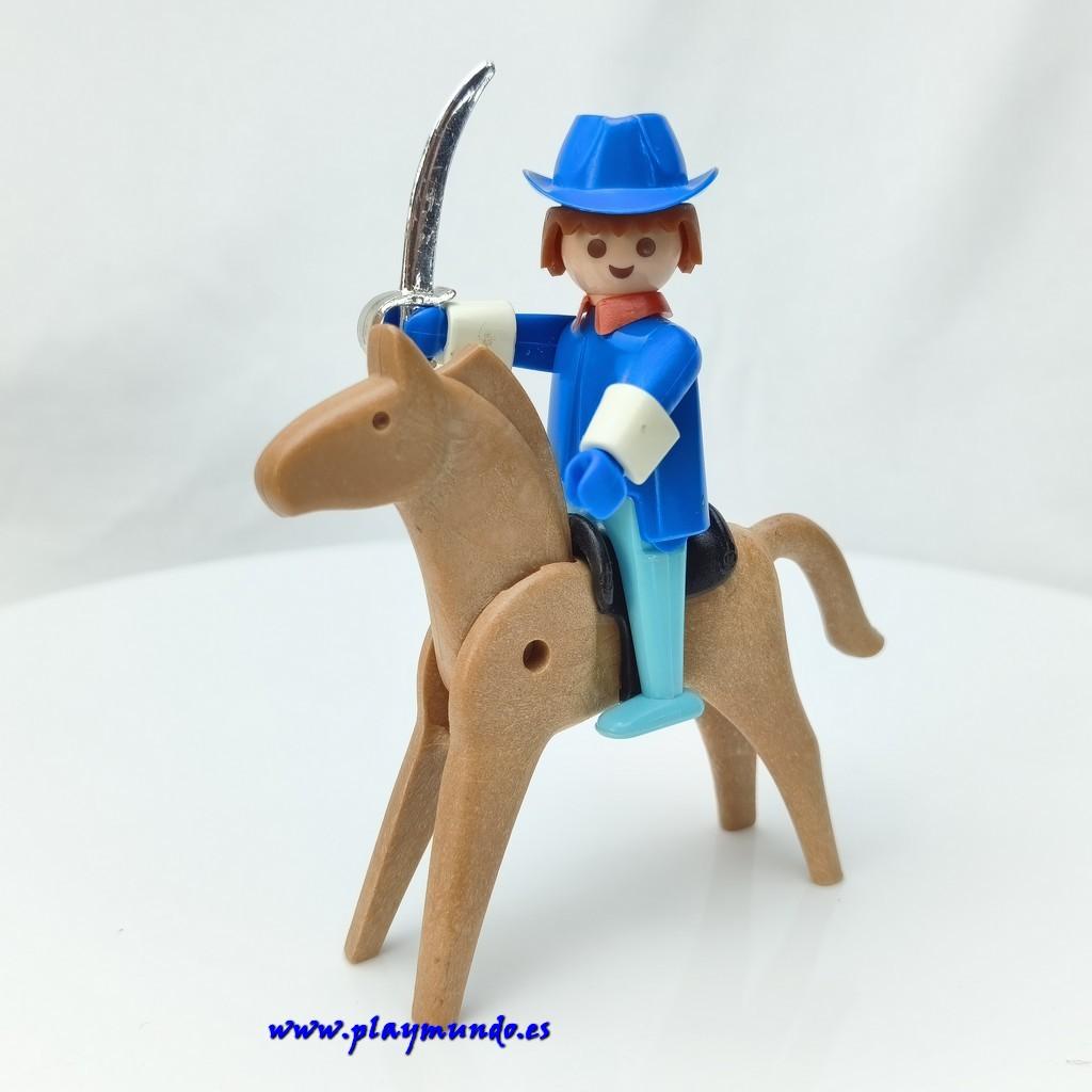 PLAYMOBIL 3353 CAPITAN DE LOS SOLDADOS OESTE WESTERN (AÑO 1975 - 1980)