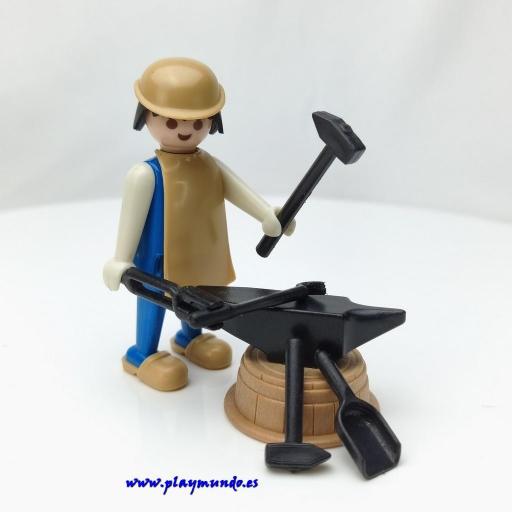 PLAYMOBIL 3370 HERRERO MEDIEVAL (AÑO 1977) [0]