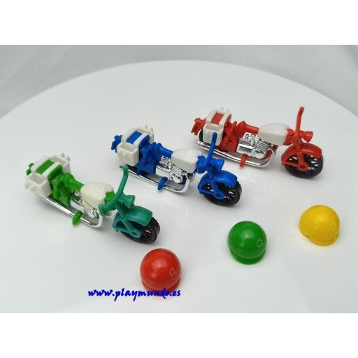 PLAYMOBIL 3208 MOTOCICLETAS (AÑO 1976 - 1982) [3]