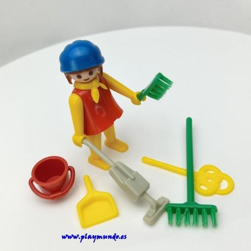 PLAYMOBIL 3315  LIMPIADORA (AÑO 1976) [2]