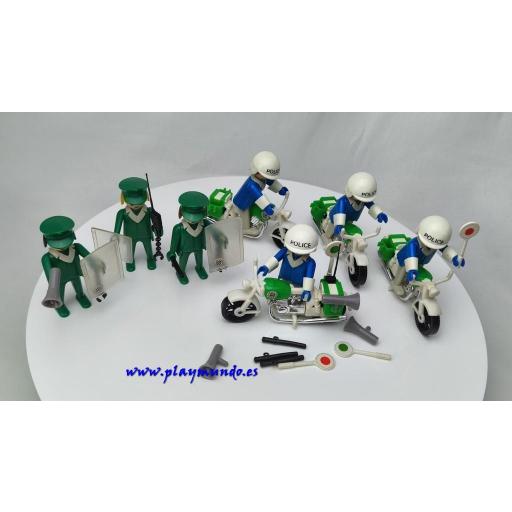 PLAYMOBIL 3401 SET DE POLICIAS (VERSION 2, AÑO 1978 - 1981) [1]