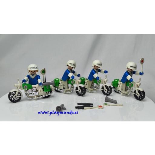 PLAYMOBIL 3401 SET DE POLICIAS (VERSION 2, AÑO 1978 - 1981) [2]