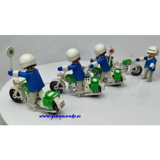 PLAYMOBIL 3401 SET DE POLICIAS (VERSION 2, AÑO 1978 - 1981) [6]