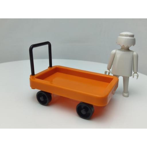 PLAYMOBIL CARRITO ESTACION PRIMERA EPOCA [1]
