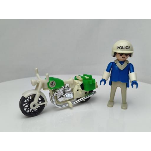 PLAYMOBIL POLICIA CON MOTO PRIMERA EPOCA [0]