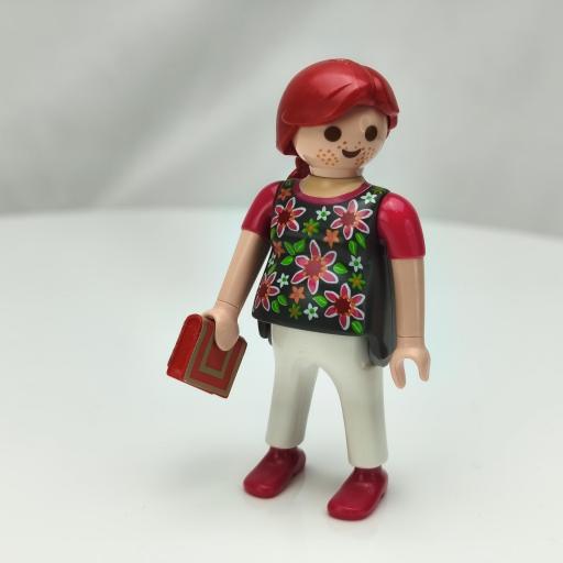 PLAYMOBIL SERIE 3 CHICAS MUJER EMBARAZADA
