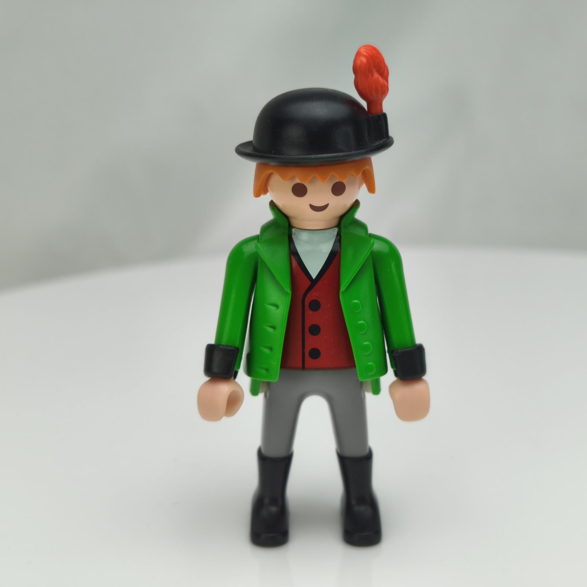 PLAYMOBIL PERSONAJE VICTORIANO CHAQUETA VERDE DE LA REF 5344