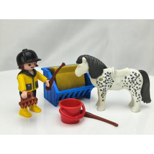 PLAYMOBIL 3119 NIÑA CON PONI (AÑO 2001 - 2007)