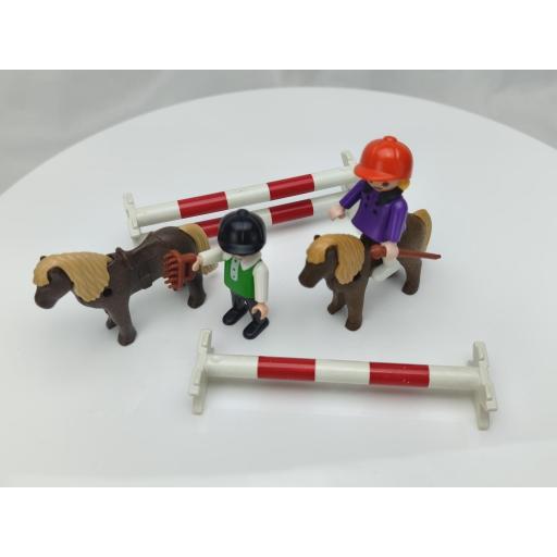 PLAYMOBIL 3714 NIÑOS HIPICA (AÑO 1992 - 2000) [1]