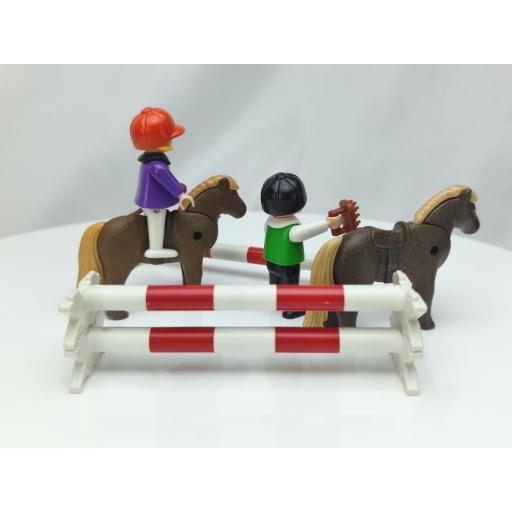 PLAYMOBIL 3714 NIÑOS HIPICA (AÑO 1992 - 2000) [2]