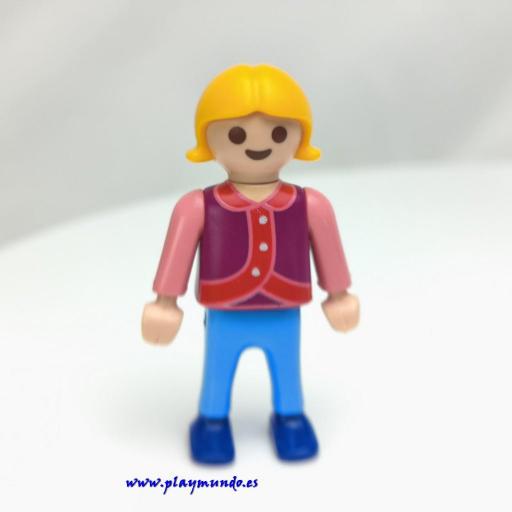 PLAYMOBIL NIÑA MUÑECO CLICK  MOD0315 [0]