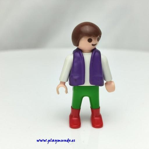 PLAYMOBIL NIÑO MUÑECO CLICK  MOD0326 [0]