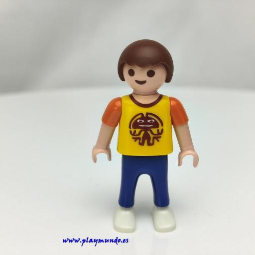 PLAYMOBIL NIÑO MUÑECO CLICK  MOD0329 [0]