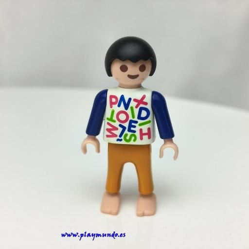 PLAYMOBIL NIÑO MUÑECO CLICK  MOD0334 [0]