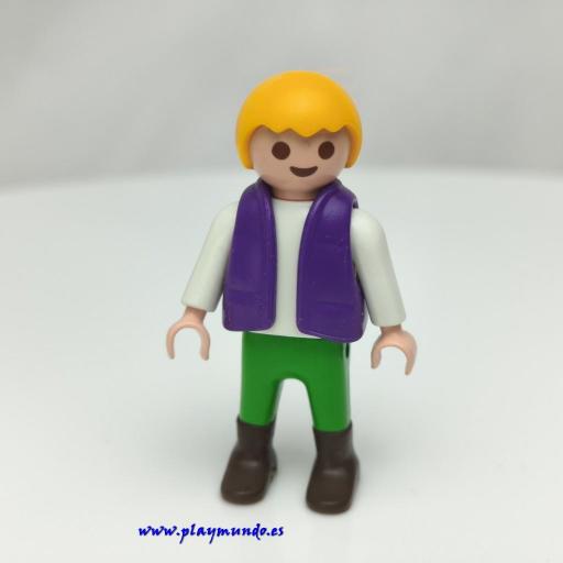 PLAYMOBIL NIÑO MUÑECO CLICK  MOD0335 [0]