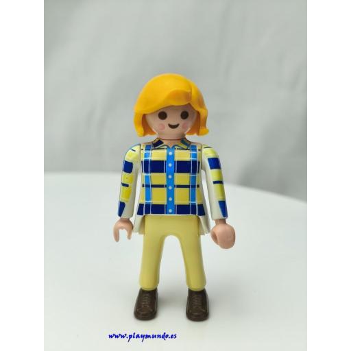 PLAYMOBIL MUJER MUÑECO CLICK MOD302
