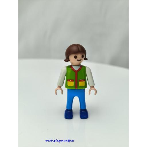 PLAYMOBIL NIÑO MUÑECA CLICK  MOD0348 [0]