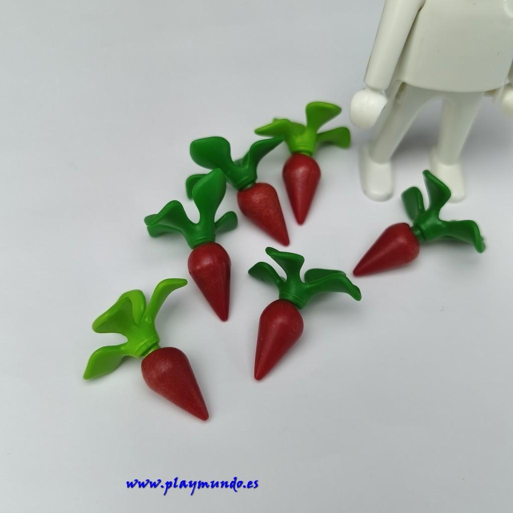 PLAYMOBIL COMIDA REMOLACHAS ZANAHORIAS PUERRO ALIMENTACION MOD01