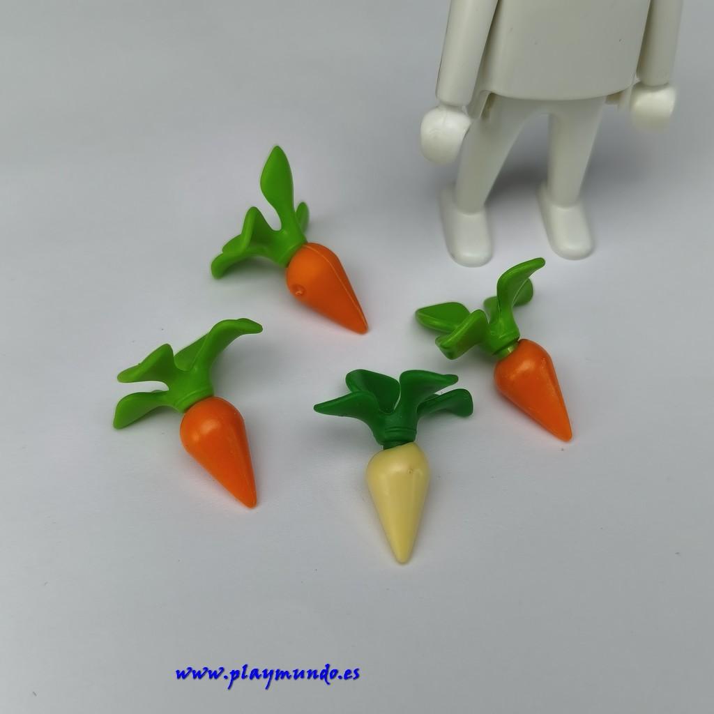 PLAYMOBIL COMIDA REMOLACHAS ZANAHORIAS PUERRO ALIMENTACION MOD02