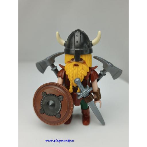PLAYMOBIL GUERRERO ENANO MEDIEVAL mod683 [0]
