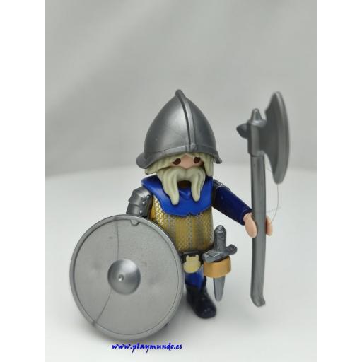 PLAYMOBIL GUERRERO ENANO MEDIEVAL mod684 [0]