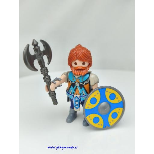 PLAYMOBIL GUERRERO ENANO MEDIEVAL mod686 [0]