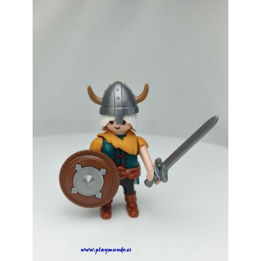 PLAYMOBIL GUERRERO ENANO MEDIEVAL mod689 [0]