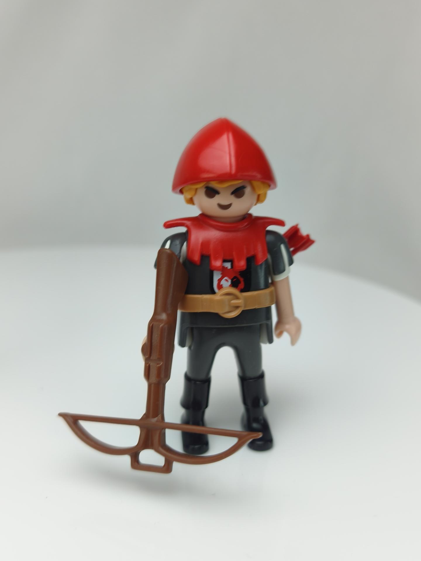 PLAYMOBIL GUERRERO CABALLERO MEDIEVAL MUÑECO CLICK MOD0974