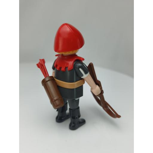 PLAYMOBIL GUERRERO CABALLERO MEDIEVAL MUÑECO CLICK  MOD0974 [1]
