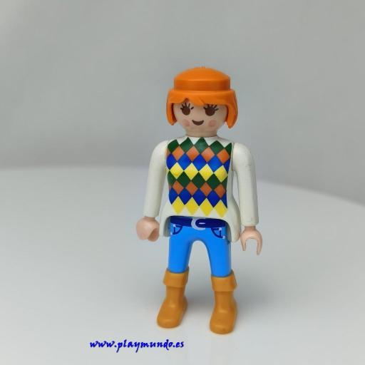 PLAYMOBIL MUJER MUÑECO CLICK  MOD1051 [0]