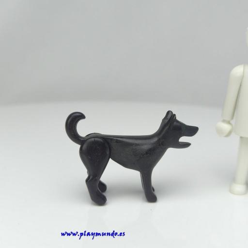 PLAYMOBIL PERRO NEGRO PRIMERA EPOCA  ANIMALES  mod0085 [0]