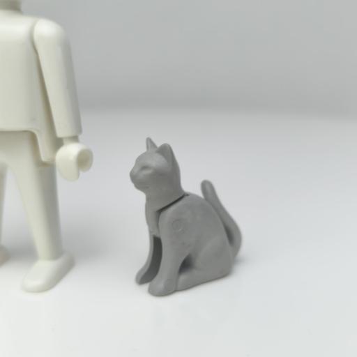 PLAYMOBIL GATO GRIS  ANIMALES   [0]