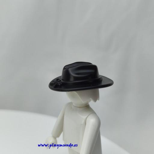 PLAYMOBIL  SOMBRERO OESTE NEGRO MOD025 [2]